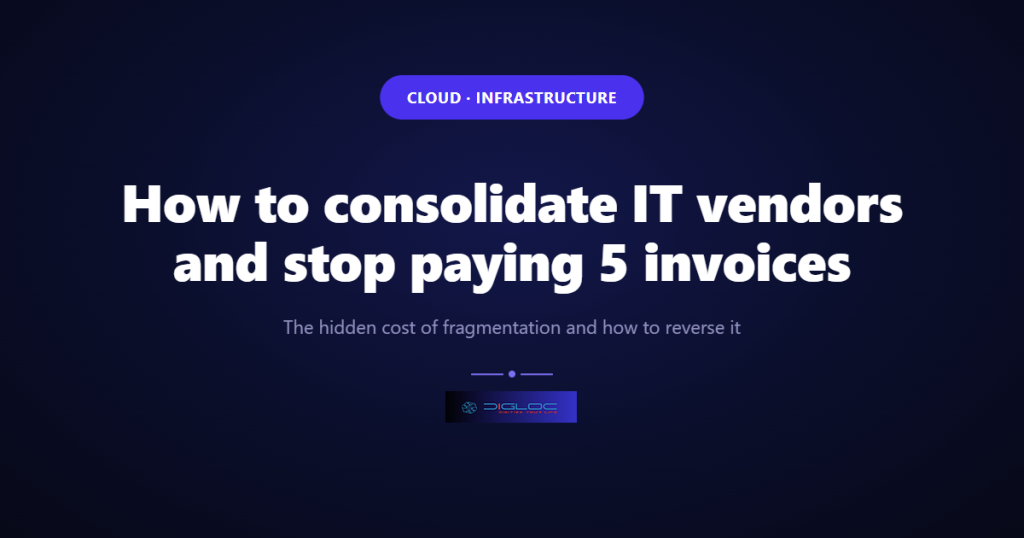 Cover image for the article: How to consolidate IT vendors and stop paying 5 invoices