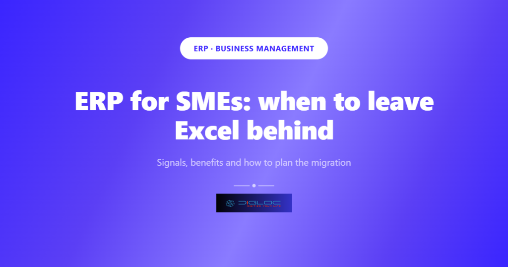 Cover image for the article: ERP for SMEs: when to leave Excel behind