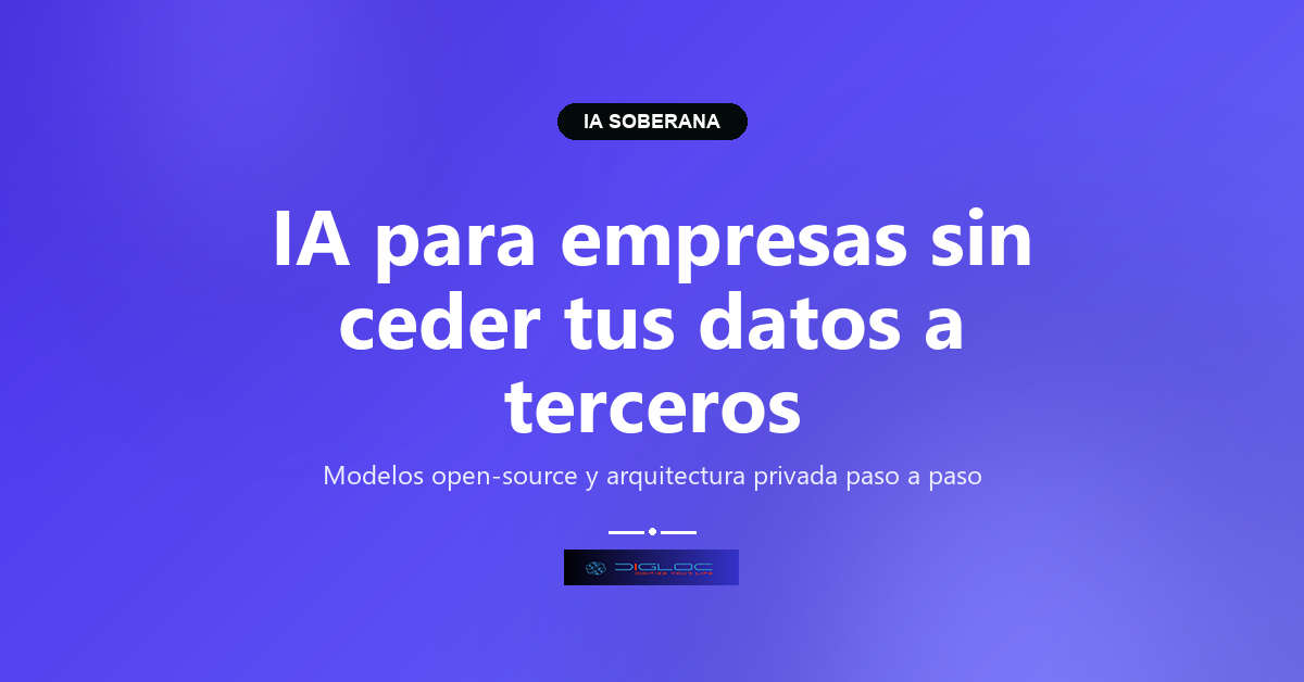 IA para empresas sin ceder tus datos a terceros — imagen destacada del artículo NEXUMIA
